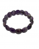 Βραχιόλι αμέθυστος πλακέ