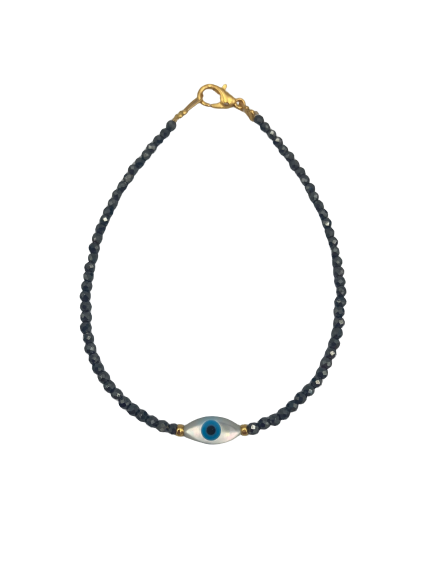 Βραχιόλι αιματίτης ματάκι