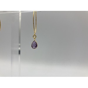 Σκουλαρίκια αμέθυστος